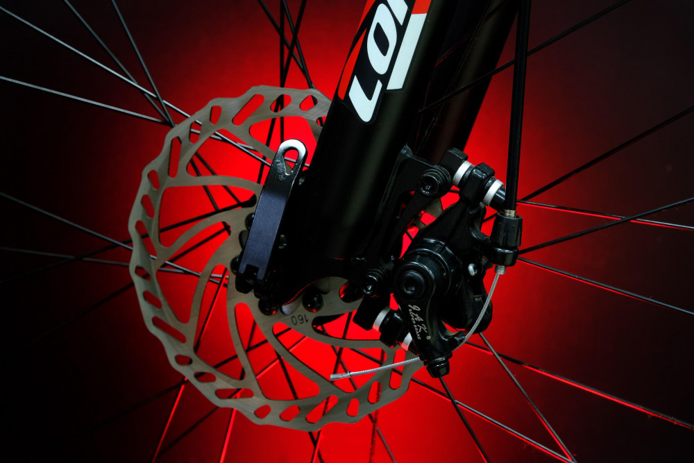 Lorak Dynamic 26 Матовый Чёрный/Красный