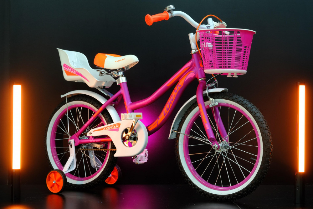 LORAK JUNIOR 18 Girl Doll Матовый Фиолетовый/Оранжевый