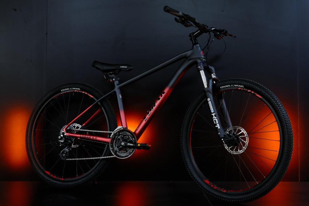 LORAK 6.0 8 sp Матовый Серый/Оранжевый 19р (на рост 171-182)